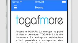 TOGAF mobile app